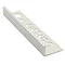 Genesis 10mm Grey PVC Straight Edge Tile Trim