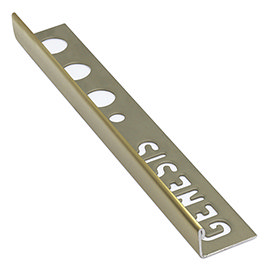 Genesis 8mm Gold Stainless Steel Straight Edge Medium Image
