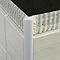 Genesis 10mm White PVC Round Edge Regular Tile Trim Profile Large Image