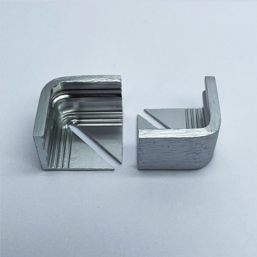 Genesis 12mm Bright Silver Aluminium External Corners (2 Pack)  Profile Large Image