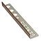 Genesis 8mm Copper Stainless Steel Straight Edge Tile Trim Large Image