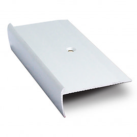 Genesis 5mm Bright Silver Aluminium Vinyl Nosing Edge Large Image