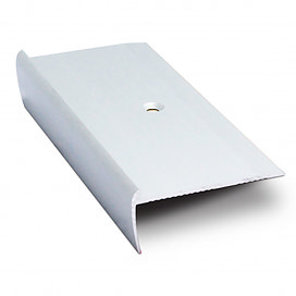 Genesis 5mm Bright Silver Aluminium Vinyl Nosing Edge Large Image