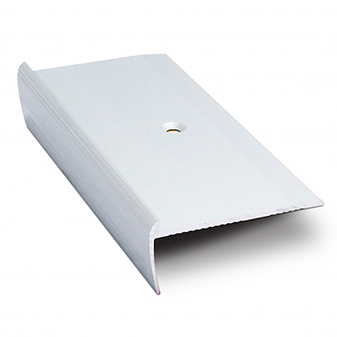 Genesis 5mm Brushed Finish Aluminium Vinyl Nosing Edge  Profile Large Image
