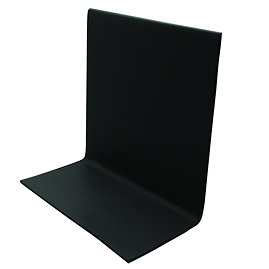 Genesis Black 100mm x 2m PVC Flexible Sit In Skirting