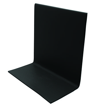 Genesis Black 100mm x 2m PVC Flexible Sit In Skirting