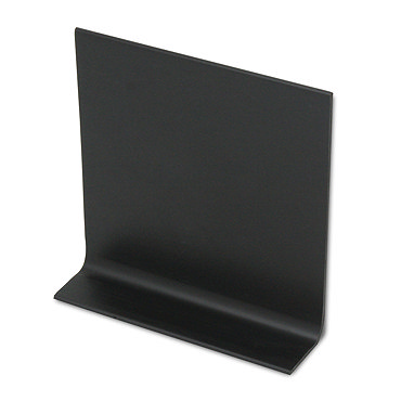 Genesis Black 100mm x 15m PVC Flexible Sit On Skirting  Profile Large Image