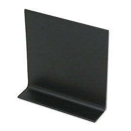 Genesis Black 100mm x 2m PVC Flexible Sit On Skirting Medium Image