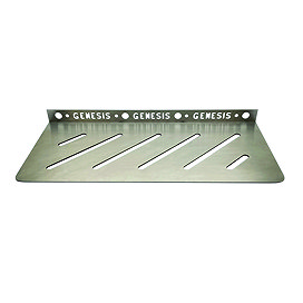 Genesis Brushed Stainless Steel Tile-In Shower Shelf Large Image