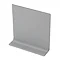 Genesis Dolphin Grey 100mm x 2m PVC Flexible Sit On Skirting Large Image