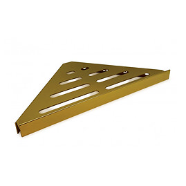 Genesis Luxe Gold Stainless Steel Reversible Shower Shelf
