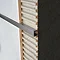 Genesis Matt Black 20 x 8mm Flat Line Listello Metal Tile Trim 2.5m  Feature Large Image