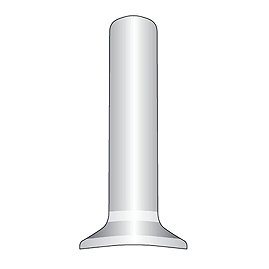 Genesis PVC External Corner for KAA Skirting Large Image