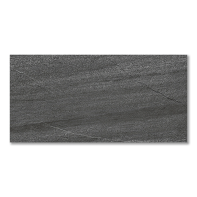 Ginevra Anthracite Stone Effect Wall & Floor Tiles - 300 x 600mm