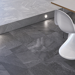 Ginevra Anthracite Stone Effect Wall & Floor Tiles - 300 x 600mm