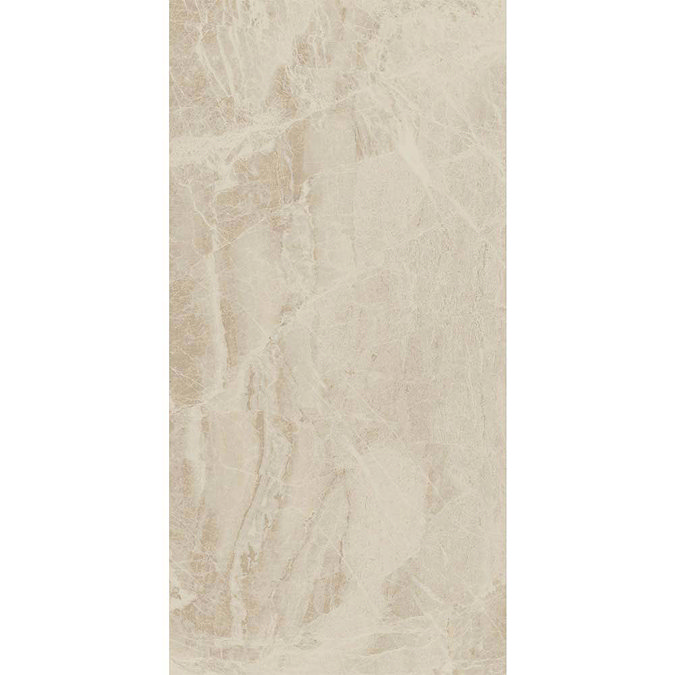 Gio Beige Gloss Marble Effect Wall Tiles - 30 x 60cm  Profile Large Image