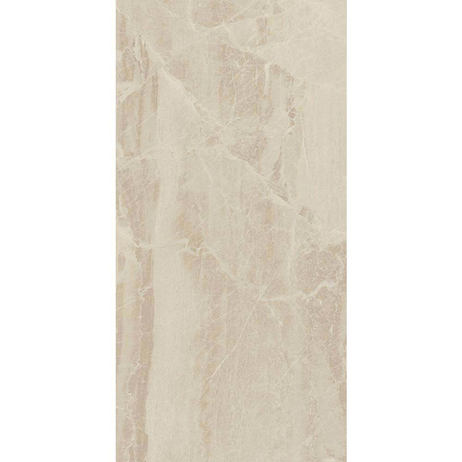 Gio Beige Gloss Marble Effect Wall Tiles - 30 x 60cm additional Large Image