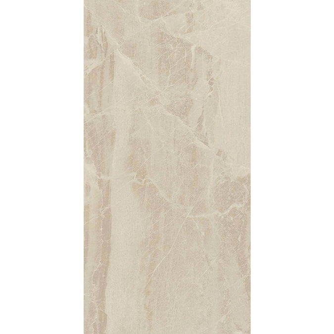 Gio Beige Gloss Marble Effect Wall Tiles - 30 x 60cm  additional Large Image