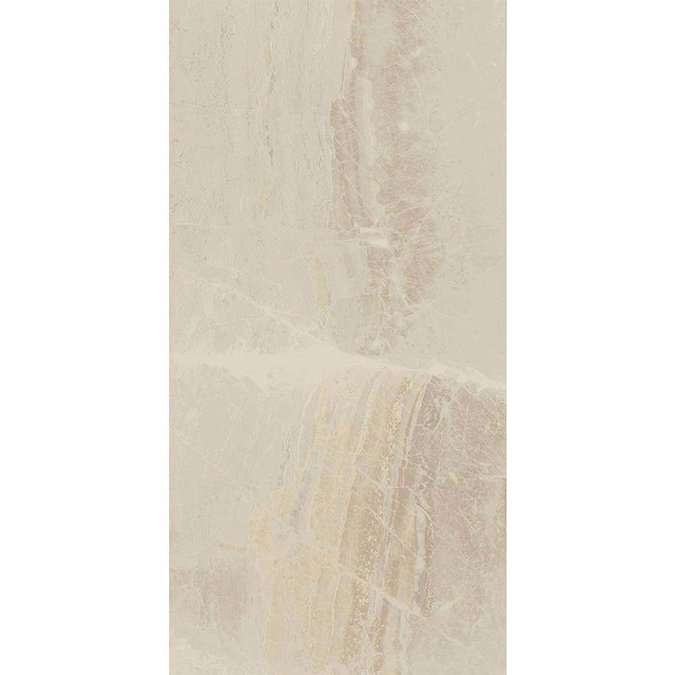 Gio Beige Gloss Marble Effect Wall Tiles - 30 x 60cm  Newest Large Image