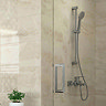 Gio Beige Gloss Marble Effect Wall Tiles - 30 x 60cm Large Image