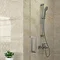 Gio Beige Gloss Marble Effect Wall Tiles - 30 x 60cm Large Image