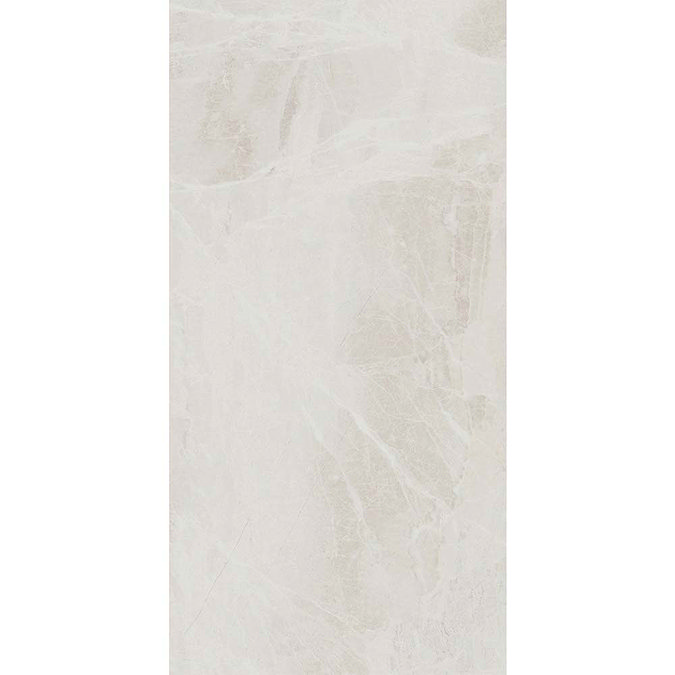 Gio Bone Gloss Marble Effect Wall Tiles - 30 x 60cm In Bathroom Large Image