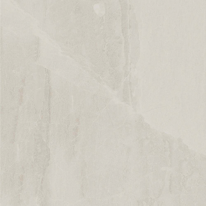 Gio Bone Marble Effect Porcelain Floor Tiles - 45 x 45cm Profile Large Image