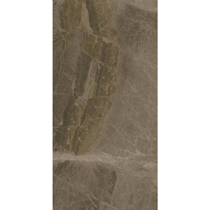 Gio Brown Gloss Marble Effect Wall Tiles - 30 x 60cm  Newest Large Image