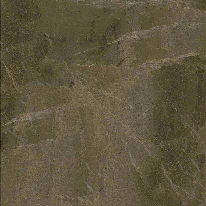 Gio Brown Marble Effect Porcelain Floor Tiles - 45 x 45cm  Newest Large Image