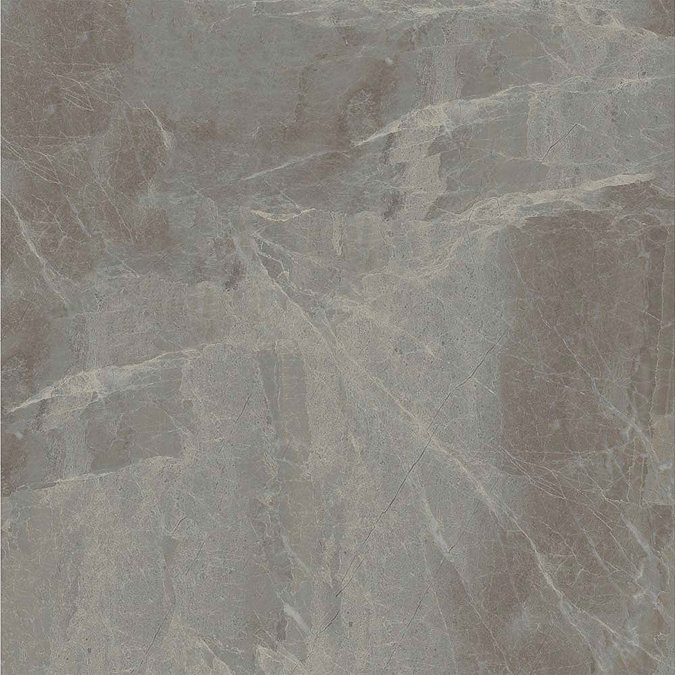 Gio Grey Marble Effect Porcelain Floor Tiles - 45 x 45cm additional Large Image