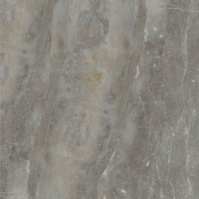 Gio Grey Marble Effect Porcelain Floor Tiles - 45 x 45cm Newest Large Image