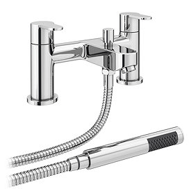 Gio Modern Bath Shower Mixer Taps Large Image
