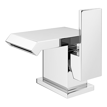 Glacier Waterfall Mono Basin Mixer Tap - Chrome