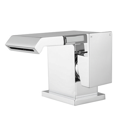 Glacier Waterfall Mono Basin Mixer Tap Large Image