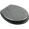 Glitter Toilet Seat - Silver - Clearance Slight Damage - 81970-14D Large Image