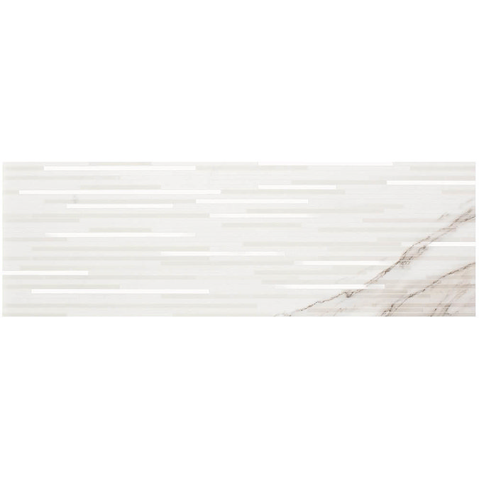 Glittered Luxury Marble Effect Wall Tiles - Julien Macdonald - 900 x 300mm Large Image