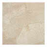 Gordola Outdoor Beige Stone Effect Floor Tile - 600 x 600mm