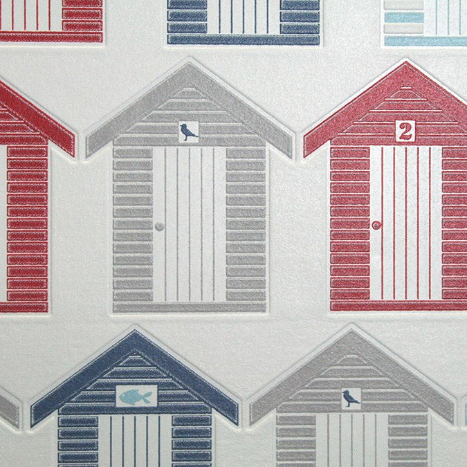 Graham & Brown - Beside the seaside Bathroom Wallpaper - 20-272 Feature Large Image