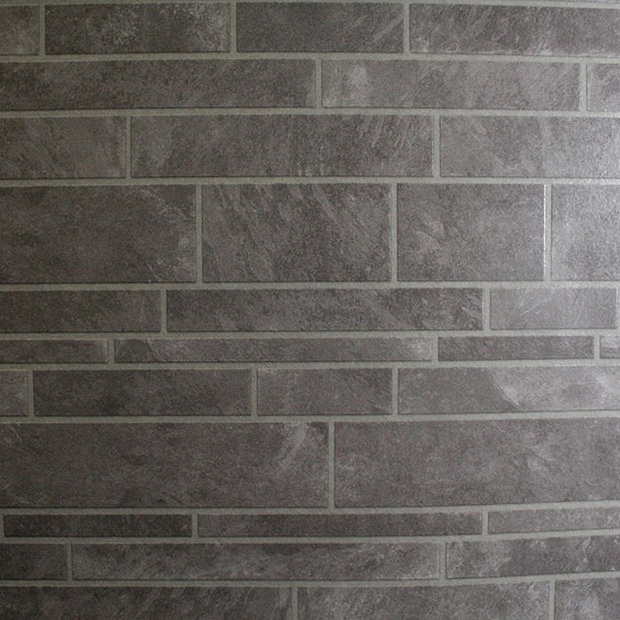 Graham & Brown Grey Slate Bathroom Wallpaper Victorian Plumbing