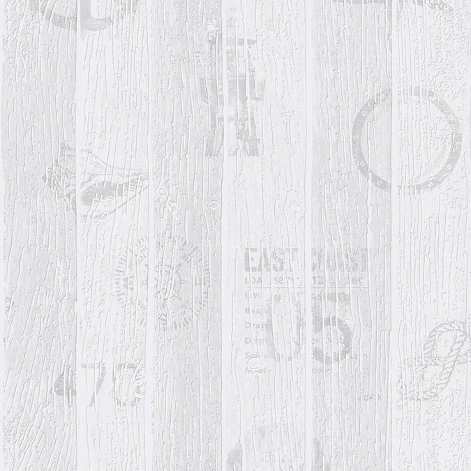 Graham & Brown - Nautical Grey Bathroom Wallpaper - 33-011  Profile Large Image