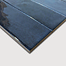 Granley Rustic Blue Gloss Wall Tiles 70 x 280mm