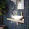 Granley Rustic Blue Gloss Wall Tiles 70 x 280mm