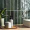 Granley Rustic Green Gloss Wall Tiles 70 x 280mm