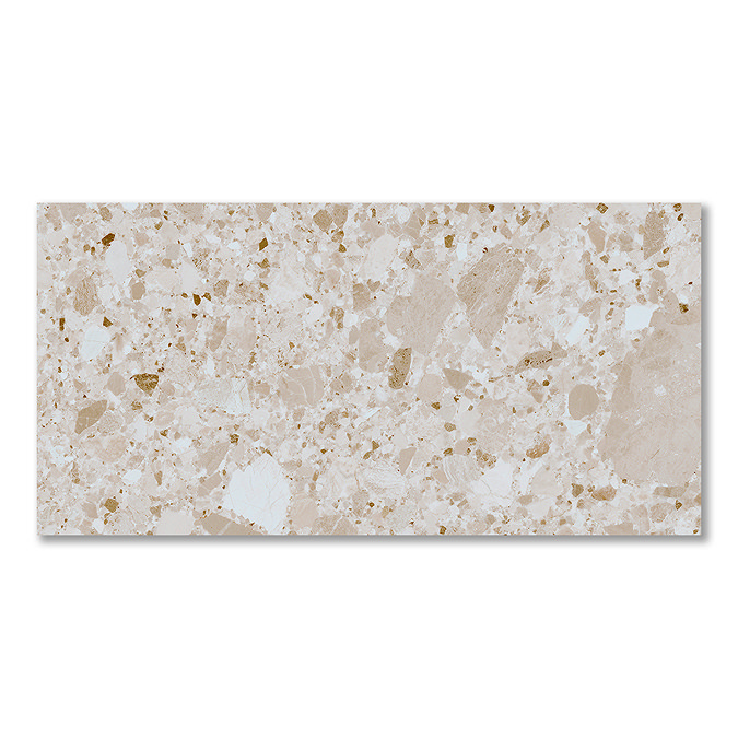 Grantola Beige Terrazzo Effect Tiles - 300 x 600mm