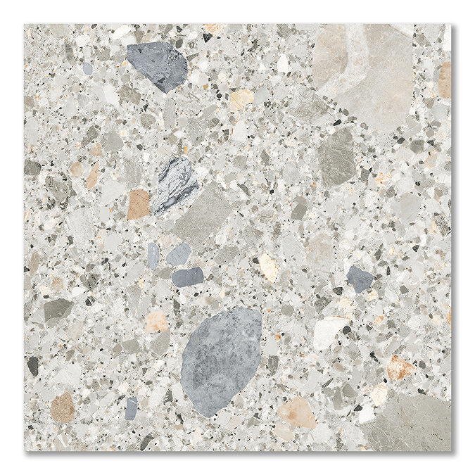Grantola Mix Terrazzo Effect Tiles - 600 x 600mm