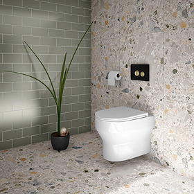 Grantola Mix Terrazzo Effect Tiles - 600 x 600mm