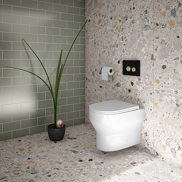 Grantola Mix Terrazzo Effect Tiles - 600 x 600mm