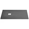 Imperia Graphite Slate Effect Rectangular Shower Tray 1600 x 800mm Inc. Waste Large Image