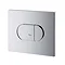 Grohe Arena Cosmopolitan WC Wall Flush Plate - Chrome - 38858000  Profile Large Image