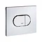 Grohe Arena Cosmopolitan WC Wall Flush Plate - Chrome - 38858000  Feature Large Image